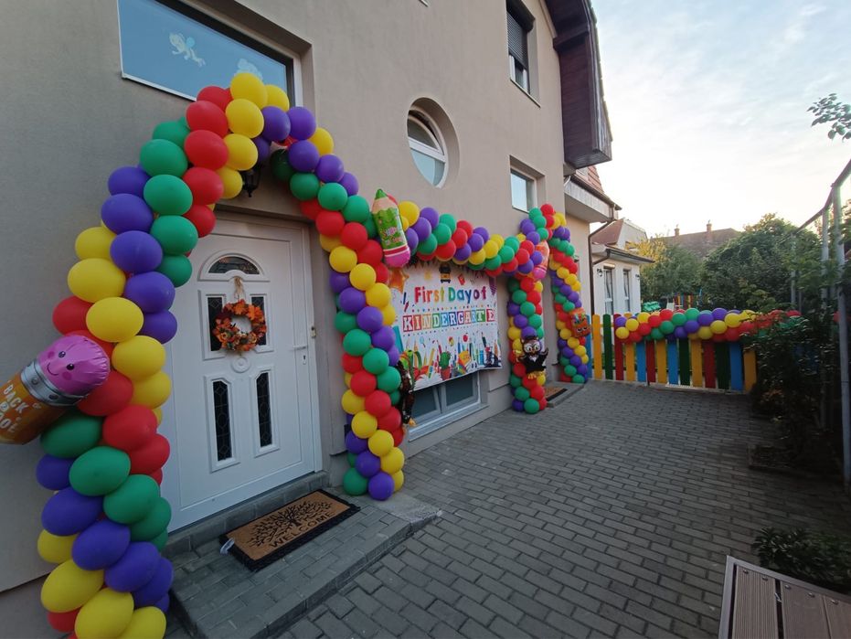 Arcada baloane! Baloane cu heliu! Arcada intrare! Decor Botez! Baloane