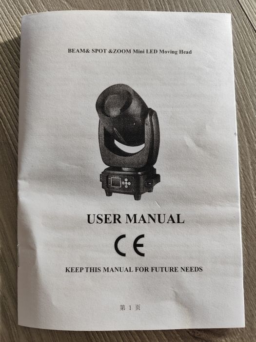 Moving head led 180w