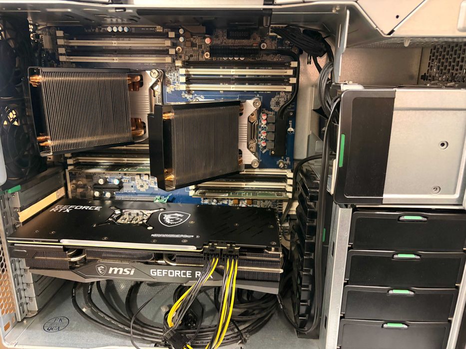 HP Z840 Workstation – 2x Intel Xeon E5-2695 v4, 32GB DDR4, MSI RTX 3070 Gaming X Trio 8GB, LSI SAS Controller