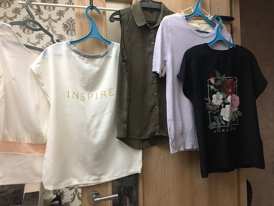 Футболки платья халаты