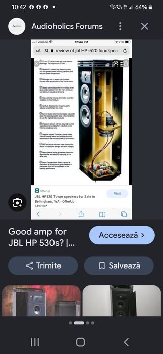 Boxe De excepție JBL HP 530