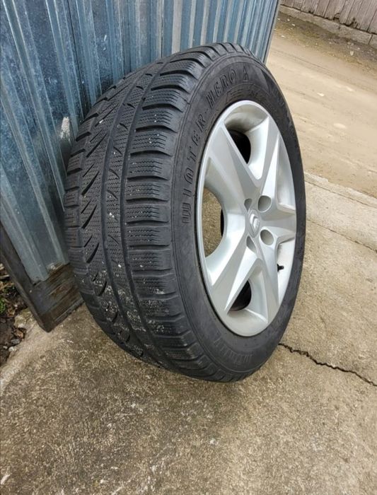 Vând  set 4 roti dacia 205 55 16