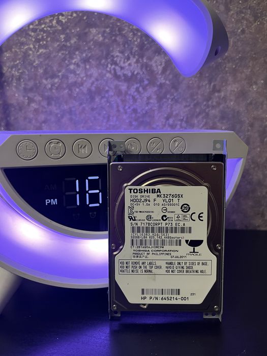 Продам жесткий диск toshiba 320гб