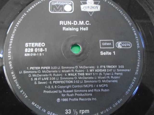 винил  пластинка Run DMC* – Raising Hell