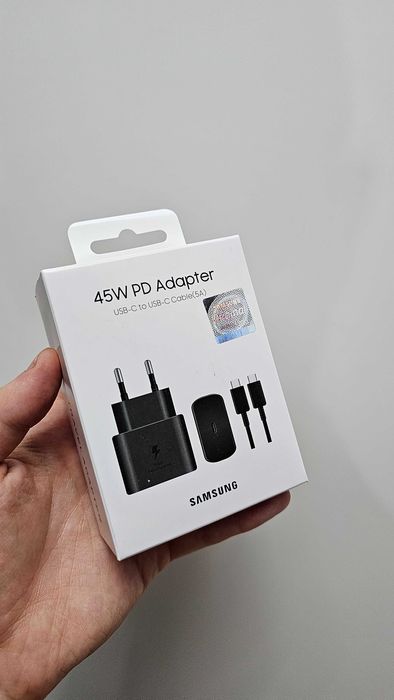 Incarcator negru 45W Super Rapid Samsung