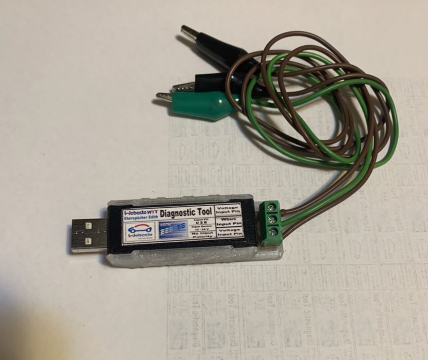 Diagnoză- VERSIUNE NOUA!-Webasto -Eberspacher-USBStick