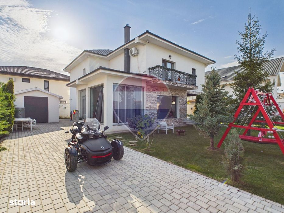 Vilă moderna si luminoasa 2020, cu 5 camere, 500mp curte
