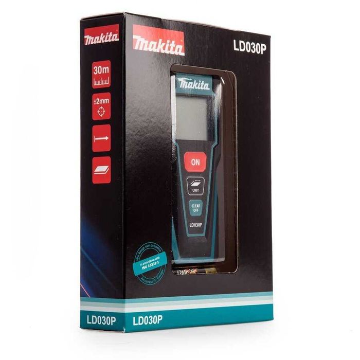 Лазерна ролетка Makita LD030P /0.2-30 м., 3 режима/