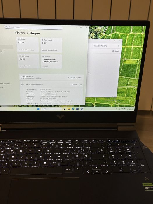 Laptop Gaming HP Victus 15 | Intel i7-13620H | 16GB RAM  DDR5 | RTX 5060 | SSD 512GB | NOU