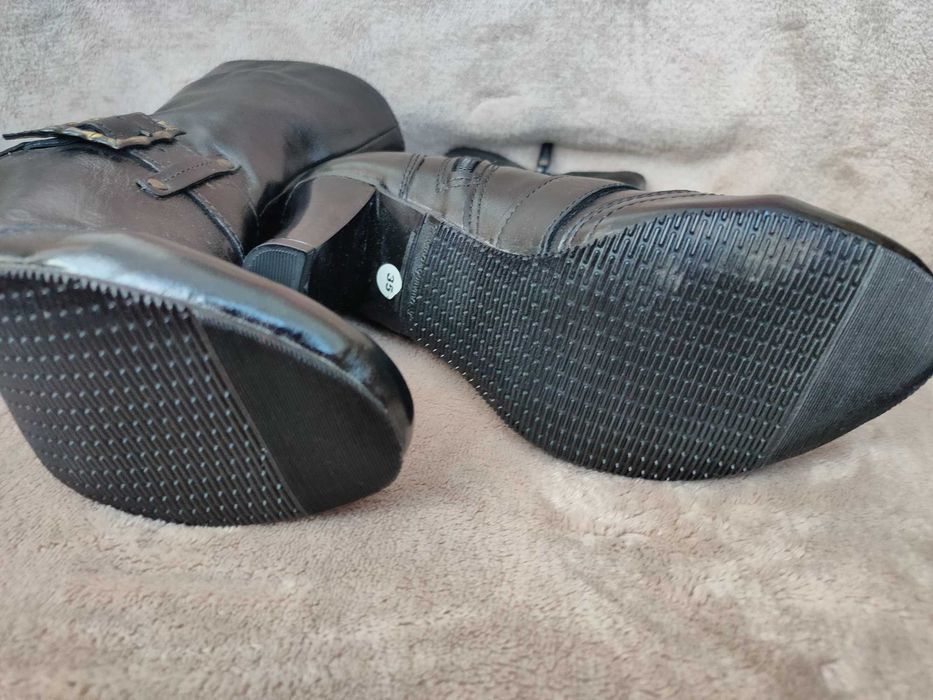 Български нови кожени боти