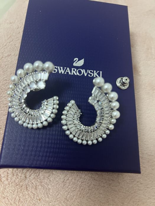 Cercei cu drop Ariana Grande x Swarovski