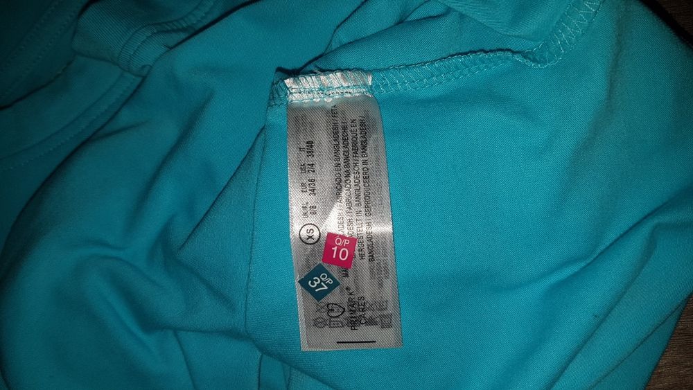 Body fete , marca Primark , bumbac, măr XS