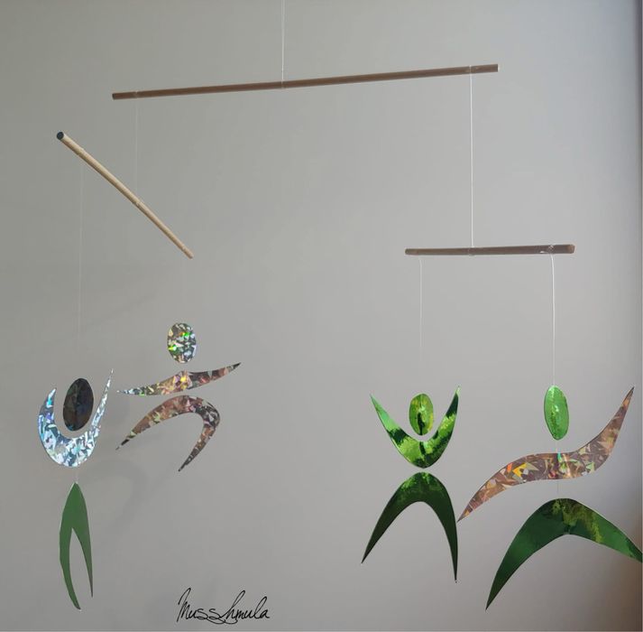 Въртележка за кошара Танцьори Монтесори