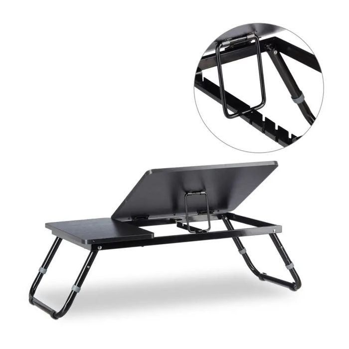 Преносима маса - поставка за лаптоп Relaxdays