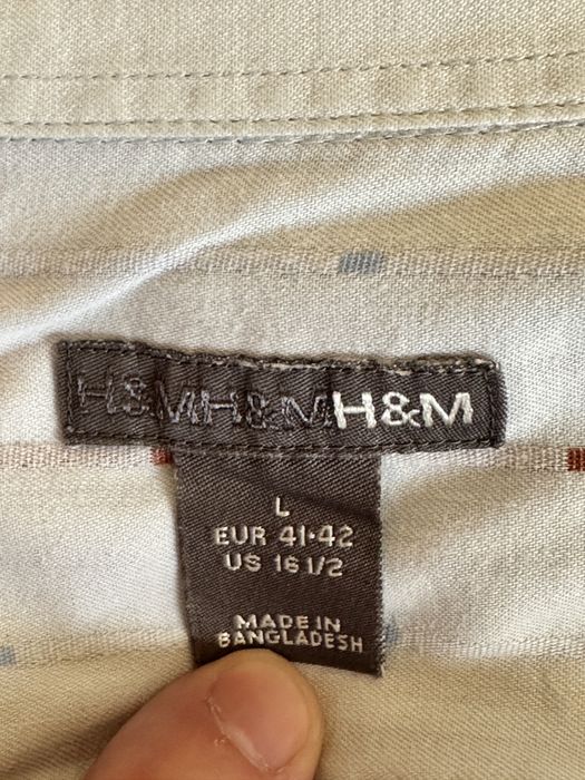 Мужская рубашка H&M