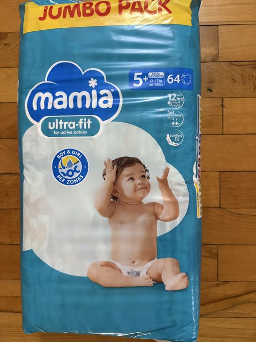 Памперси Мамия 5+