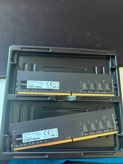 Kit 2x8Gb DDR4 16Gb Ram udimm Desktop Lexar 3200mhz