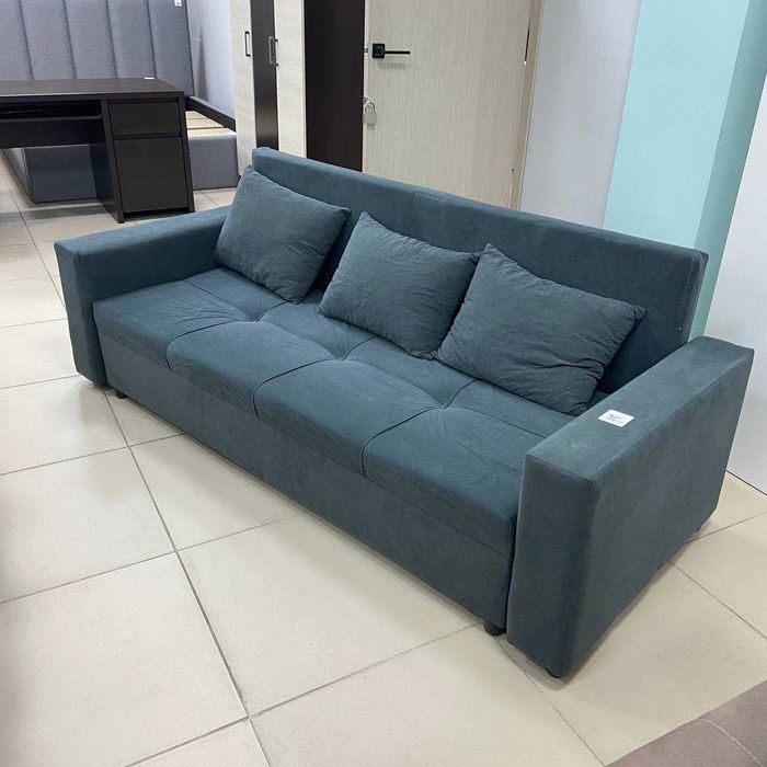 Диван БУ раскладной с нишей для белья. Бесплатная доставка!