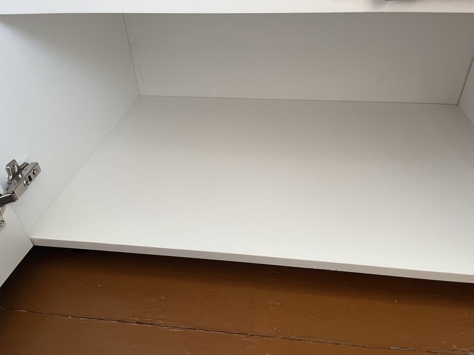 Шкаф белый, ширина 80