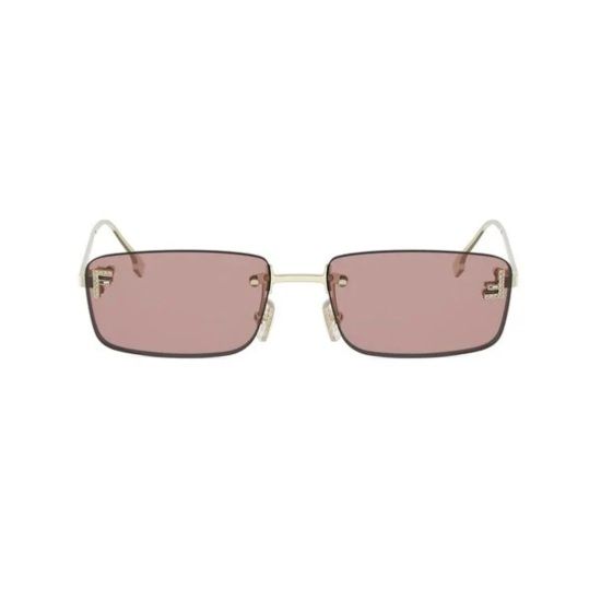 Fendi First Crystal FE4172US 32Y Auriu – Ochelari de Soare Femei