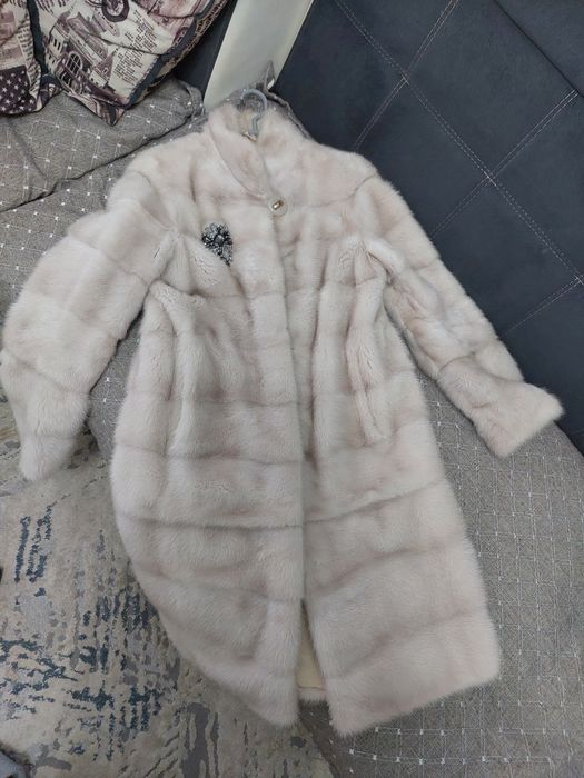 Норковая.  шуба.