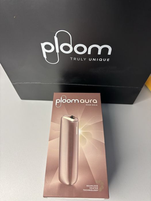 Aparat ploom Aura rose gold –  stare excelentă, folosit foarte puțin