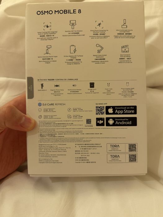 DJI Osmo Mobile 8 stabilizator/ Стабилизатор DJI Osmo Mobile 8