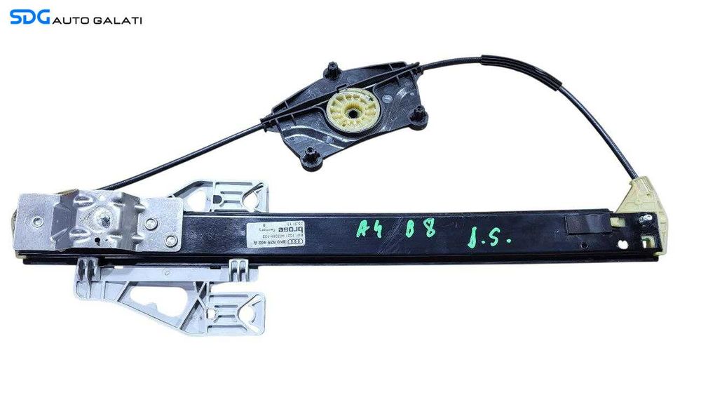 Macara Electrica pentru Geam Usa de la Portiera Dreapta Spate Audi A4 B8 2008 - 2015 Cod 8K0839462A 1021-923065-103 [L8008]
