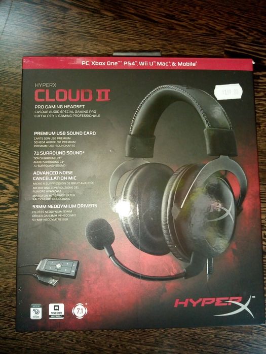 Геймърски слушалки с микрофон RAZER KRAKEN/имат забележки/клавиатури