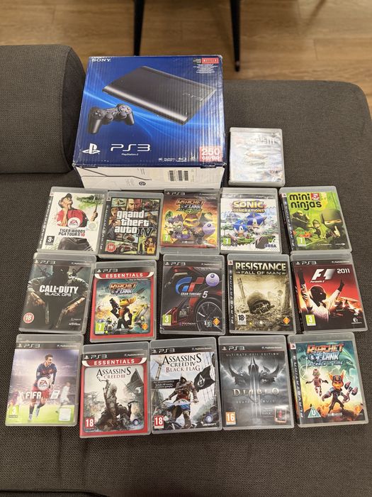 PlayStation 3 + 16 игри