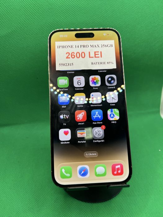 Iphone 14 pro max 256gb 85% bat•Amanet Lazar Crangasi•55023