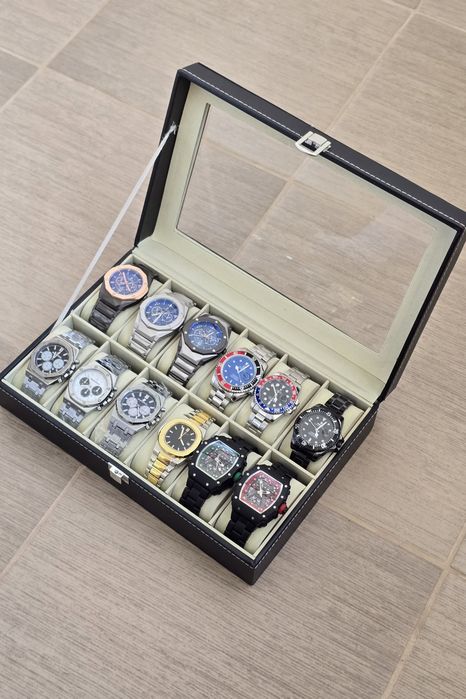 Чисто Нови Луксозни Часовници Rolex, Hublot, Patek Philippe, Audemars Piguet, AP, Richard Mille, RM, Breitling