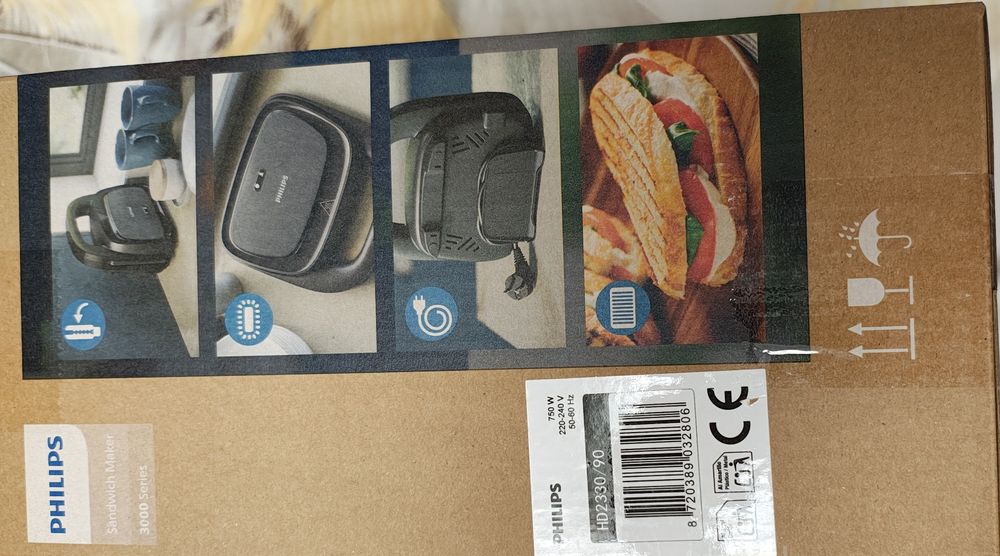 Sandwich maker Philips nou