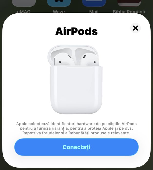 Airpods Generatia 2  Casti bluetooth