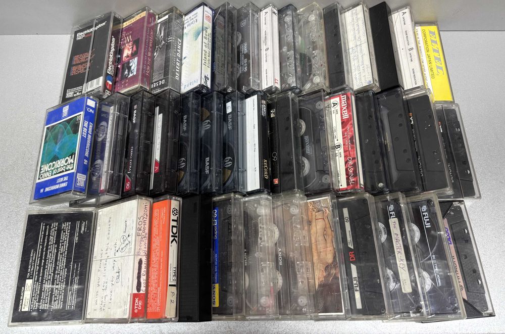 Аудио Касети BASF, SONY, TDK, FUJI, AGFA и др. /40 броя за 79,00 лв./