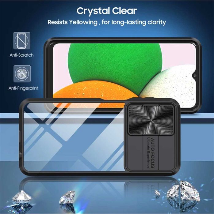 Husa transparenta cu protectie metalică Samsung Galaxy A53 / S20 FE 5G