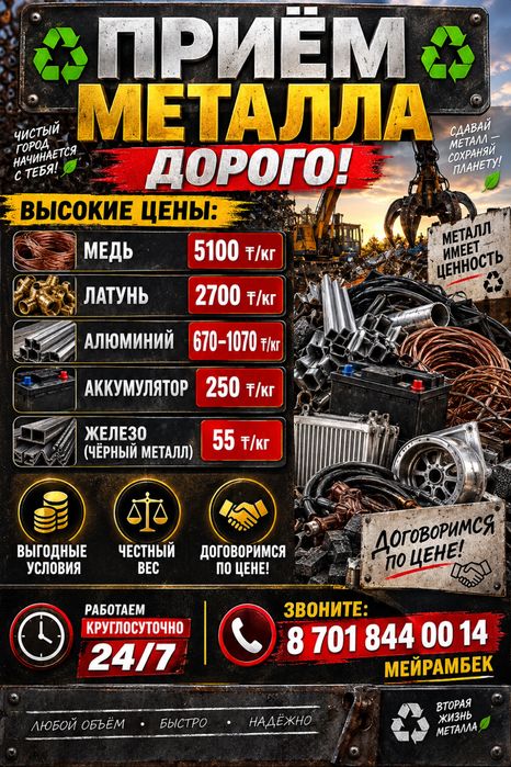 Медь, латун, алюмини