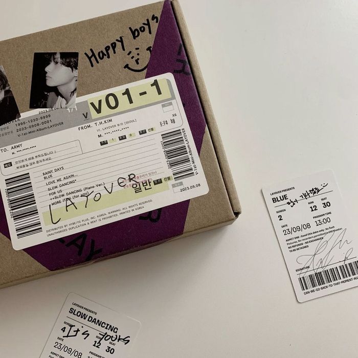 Альбом Layover Ви из BTS