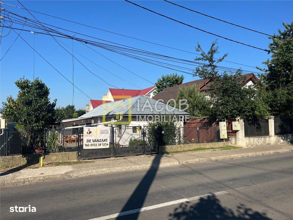Casa pe parter cu 1010 mp teren, magazie, beci, strada Bucegi, Bacau