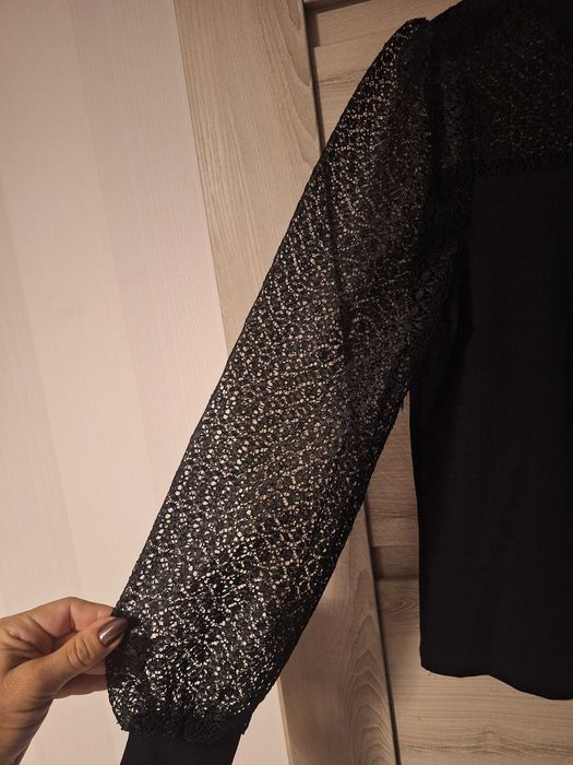 Черна официална блуза ONLY