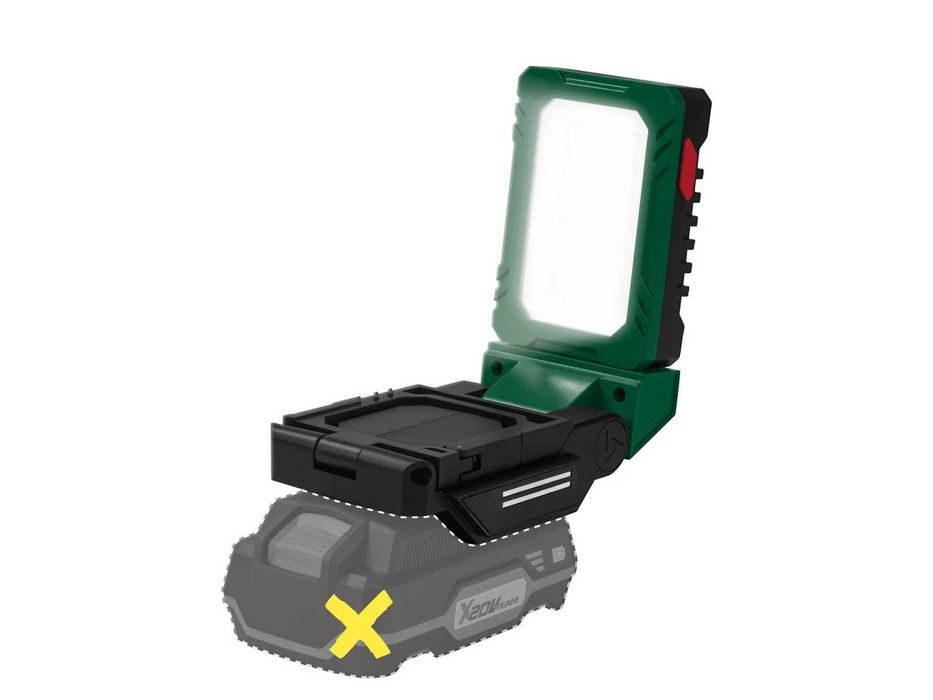 12V /20V акумулаторна LED работна лампа / фенер Parkside