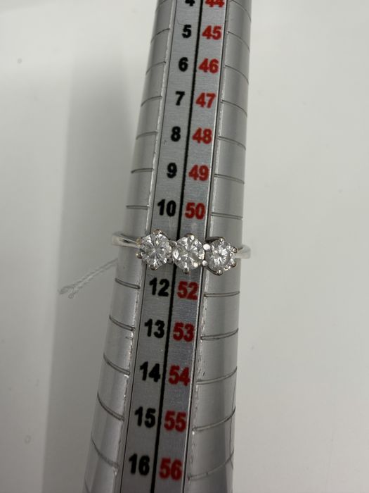 Inel dama cu diamante aur 18k gr1,97 ct. 0,42 aprox cod unic 4800 M 51