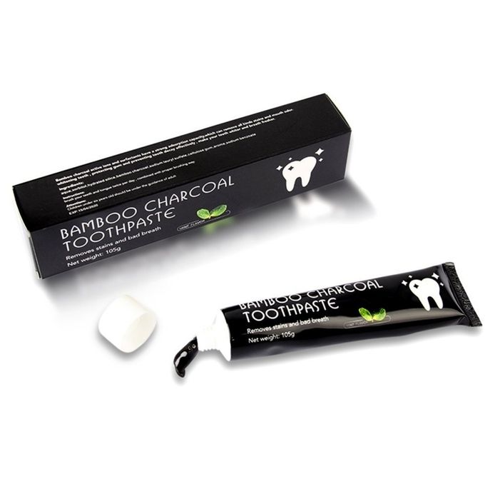 Pasta de dinti pentru albire si detoxifiere cu carbune activ de bambus, 105g