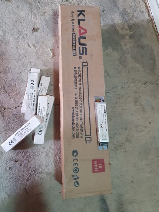 Лампа 18 Вт. + дросел 5 шт.