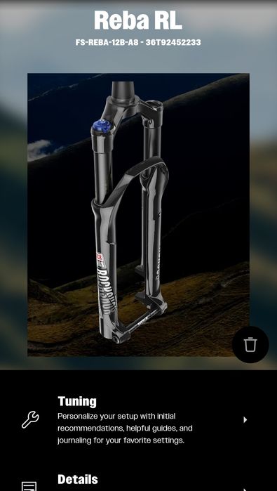 Rockshox Reba RL, 120mm