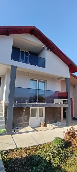 Balustrade sticla și inox