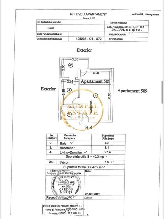Studio în Queens Residence – Mamaia Nord, la 150 m de plajă 0% COMISIO