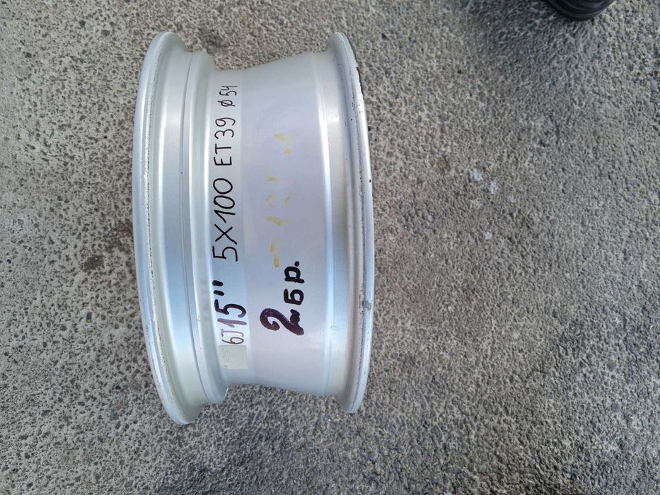 Джанти 2бр! оригинални 15-ки 5х100 Toyota