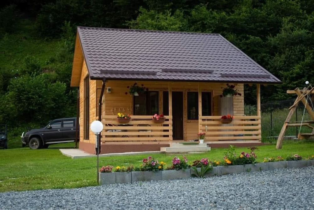 Construim cabane din lemn tratat