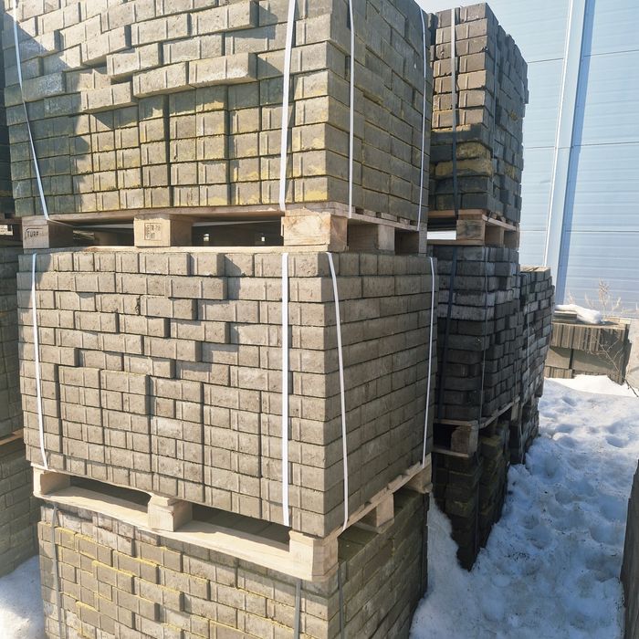 Брусчатка 10×20×6, 20×30×8, 2й сорт с 50 % скидкой